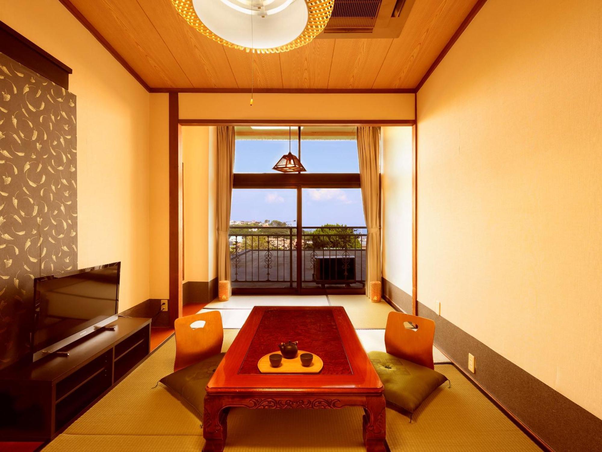 Ooedo Onsen Monogatari Premium Hotel Fugetsu Beppu Quarto foto