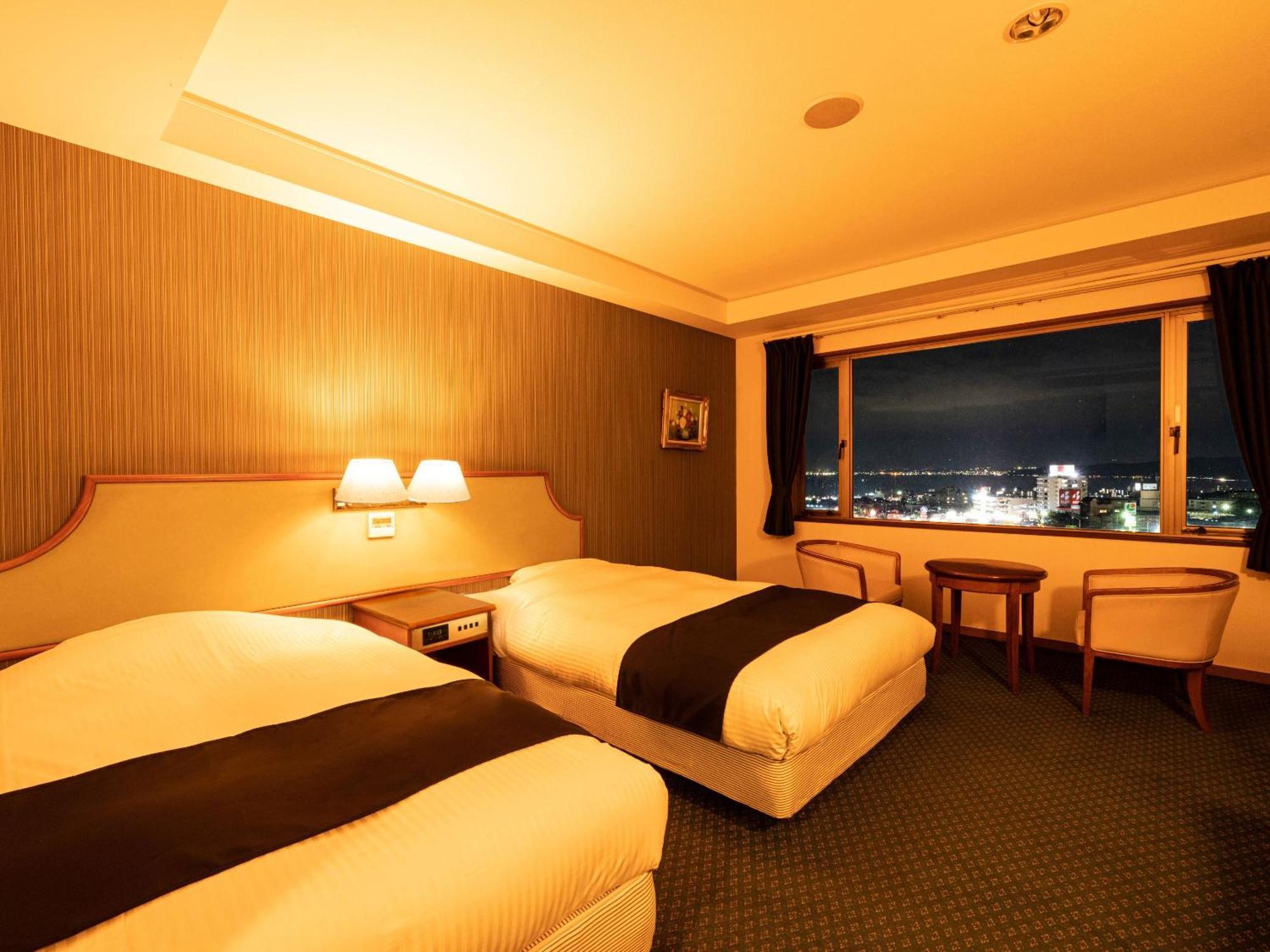 Ooedo Onsen Monogatari Premium Hotel Fugetsu Beppu Exterior foto