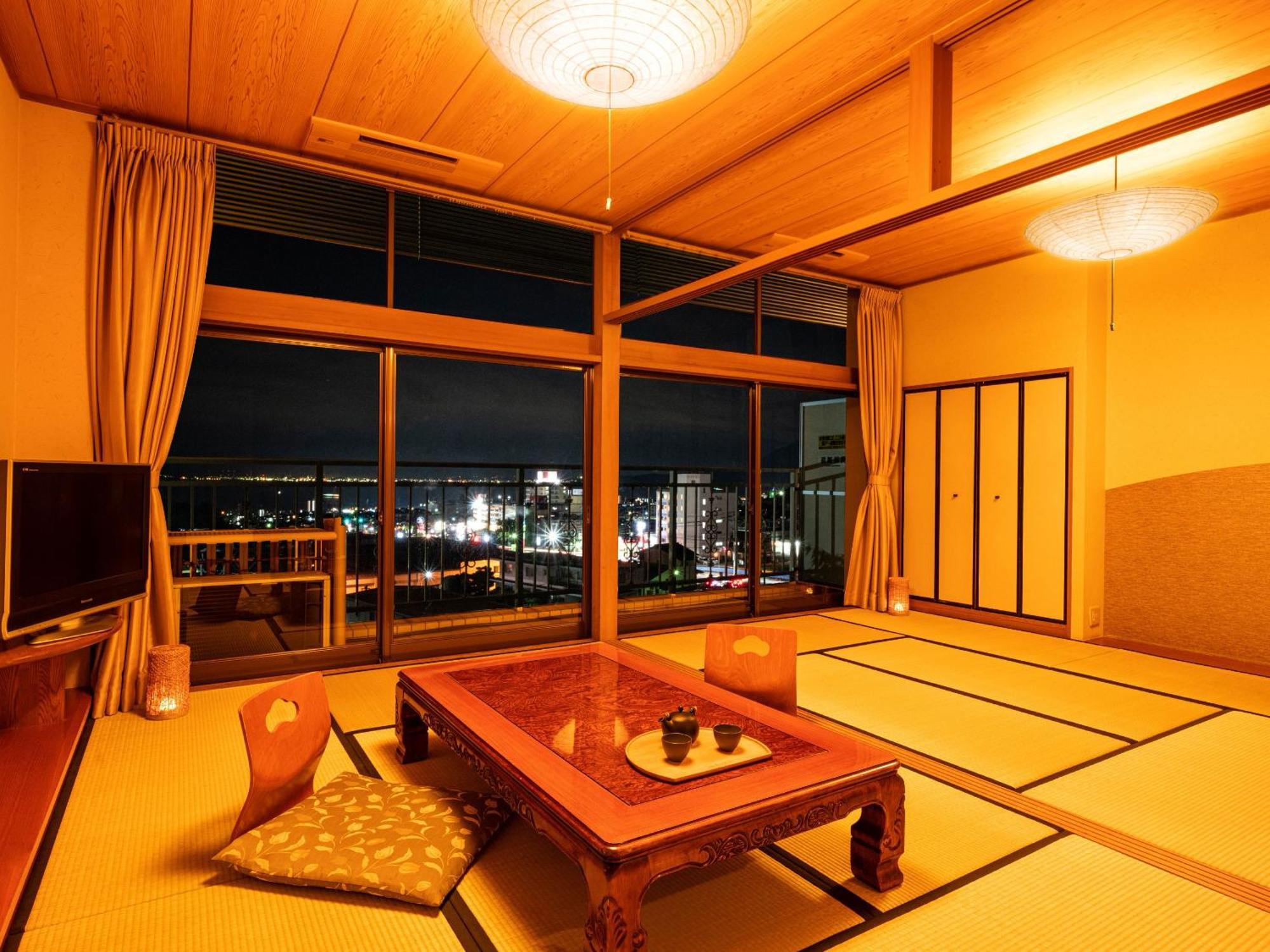 Ooedo Onsen Monogatari Premium Hotel Fugetsu Beppu Exterior foto