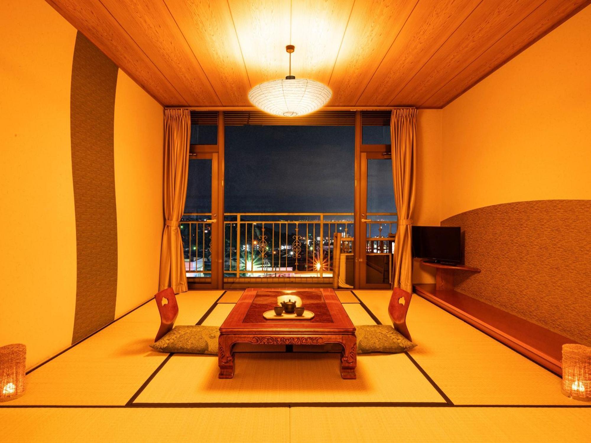 Ooedo Onsen Monogatari Premium Hotel Fugetsu Beppu Exterior foto