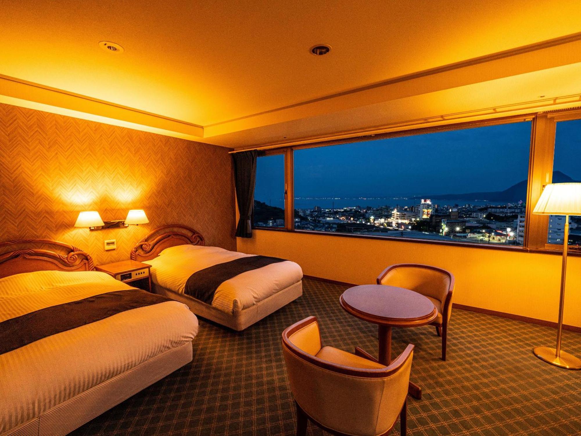 Ooedo Onsen Monogatari Premium Hotel Fugetsu Beppu Exterior foto