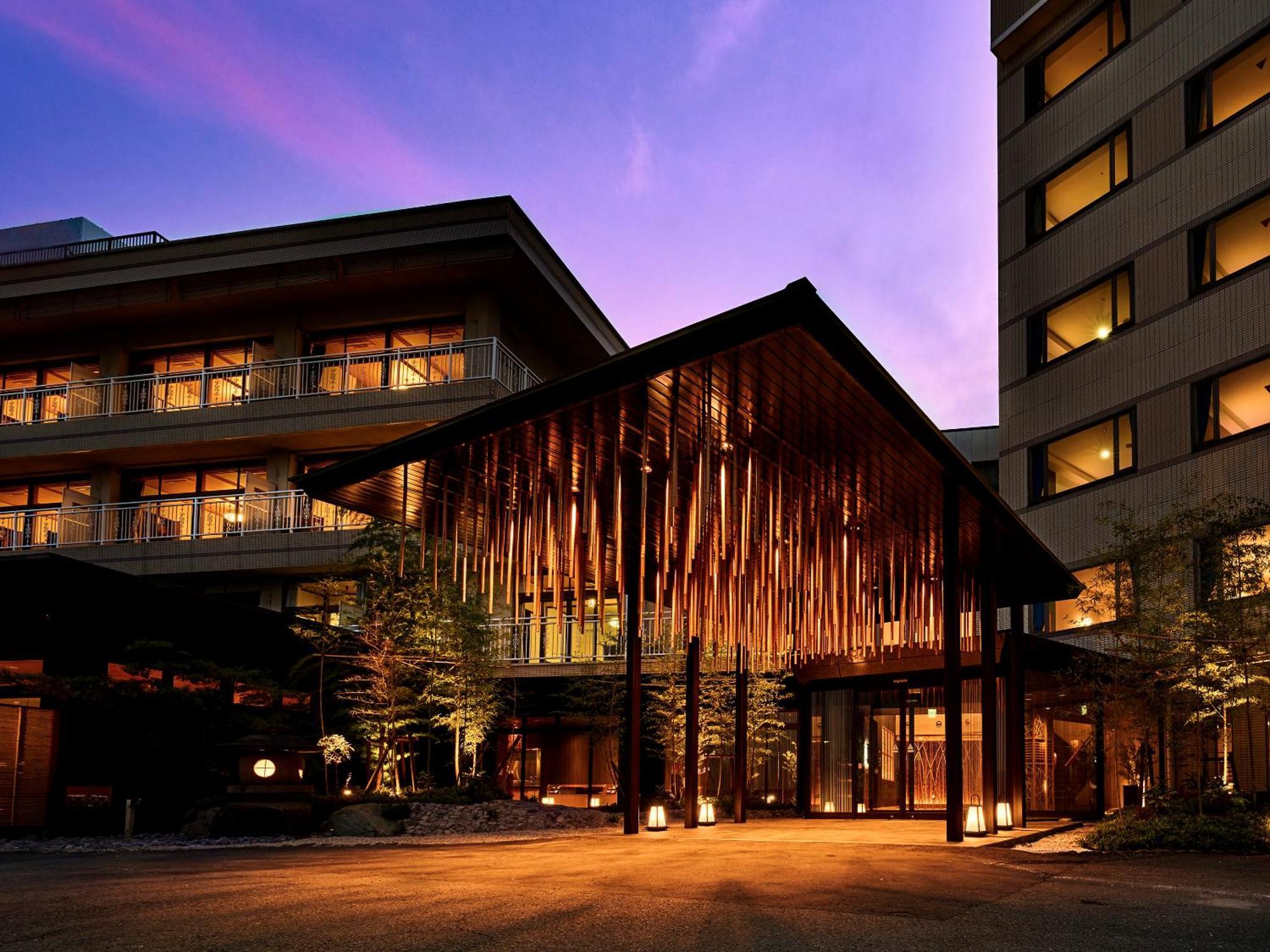 Ooedo Onsen Monogatari Premium Hotel Fugetsu Beppu Exterior foto