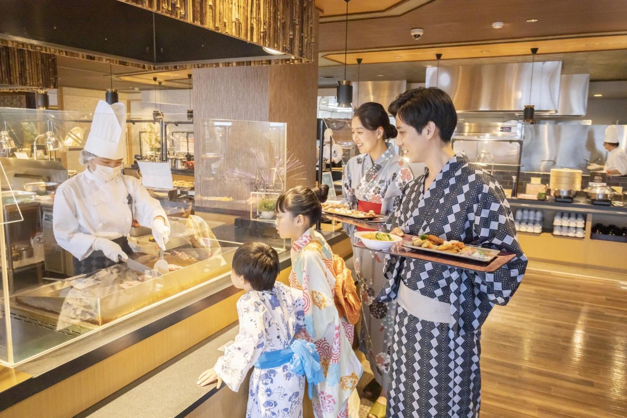 Ooedo Onsen Monogatari Premium Hotel Fugetsu Beppu Exterior foto